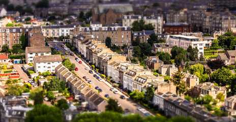 Obraz premium Housing Seen From The Air