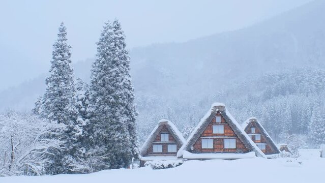 冬の白川郷