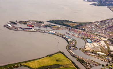 Ports Or Harbour From The Air