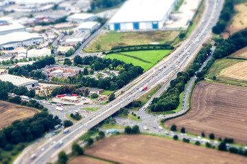 Motorway View From The Air