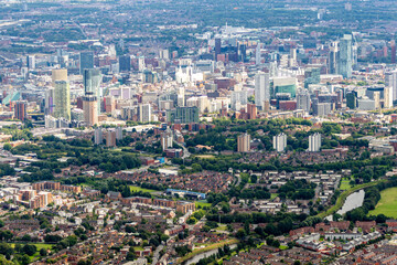 Manchester City Aerial View