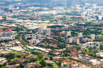 Manchester City Aerial View