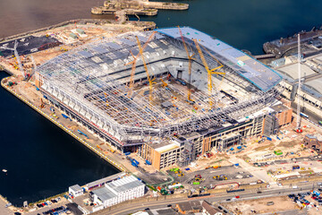 Football Stadium From Above © ANDREW NORRIS
