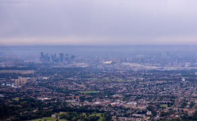 Fototapeta premium London Seen From The Air