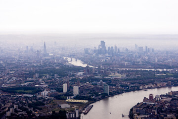 Fototapeta premium London Seen From The Air
