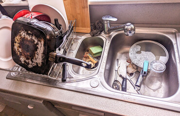 Sink Dirty Dishes