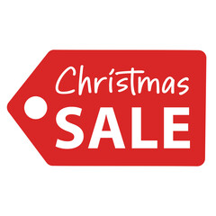 Christmas Sale tag