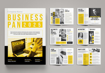 Business Plan Brochure Template