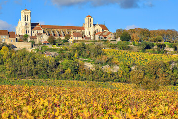 La basilique Sainte-Marie-Madeleine de Vézelay, Bourgogne