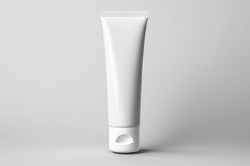 squeeze tube mockup on white background