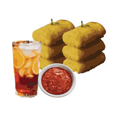 Risoles illustration