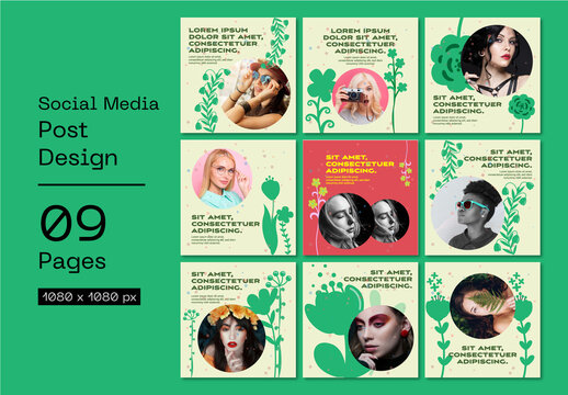 Beauty Social Media Post Design