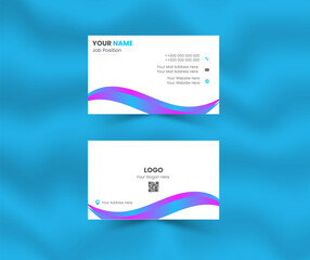 Minimalist Business Card
Double-sided creative business card template. Portrait and landscape orientation. Horizontal and vertical layout.Vector Modern Creative and Clean Business Card Template