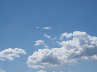 cloudy blue sky background