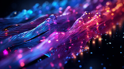 Optical Fiber in High-Resolution Detail