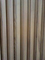 Fototapeta premium Full wooden frame with vertical lines. Backgrounds and textures.