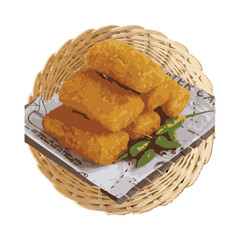 Risoles illustration