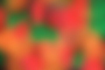 Abstract Blurred Gradient Red and Green Color Tone for Background and Banner