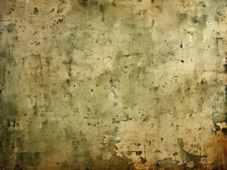 Mossy Green Vintage Paper Earthy Texture Age Spots