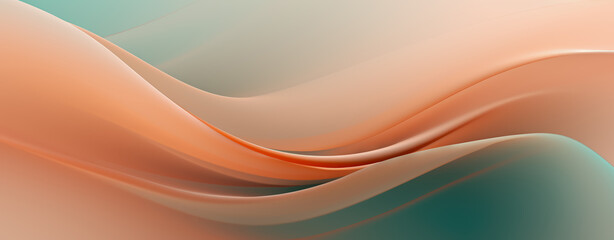 Pastel Colors Waves Background