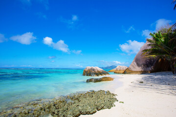 Seychelles beautiful beach
