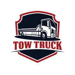 truck icon vector illustration for truck company logo