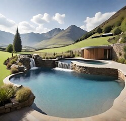 lake in the mountains