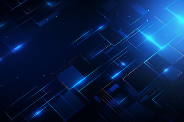 Obraz premium Abstract technology digital line electronic network data innovation concept background.