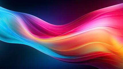 Fototapeta premium wave abstract background for slide and template presentation, colorful and modern background