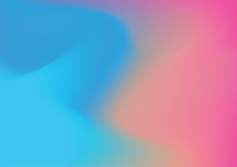 Abstract colorful blur smooth background, pink and blue gradient vector illustration template for website, banner, poster, backdrop.