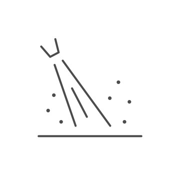 recommend clip art: High pressure cleaning line icon
