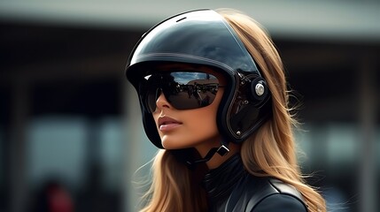the most stylish women's motorcycle helmet.