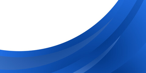 Obraz premium modern abstract dynamic blue wave background