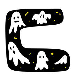 korean letter in halloween