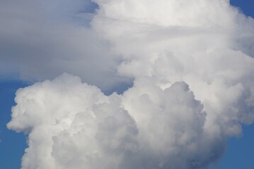 Naklejka na ściany i meble the clouds with blue sky