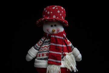 Muñeco de nieve decoración de navidad