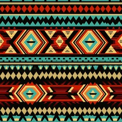 Ethnic Aztec Ornament Pattern