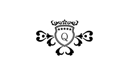 Luxury Royal Card Logo Q