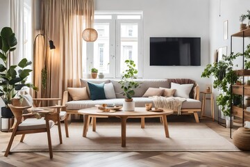 Fototapeta premium modern living room