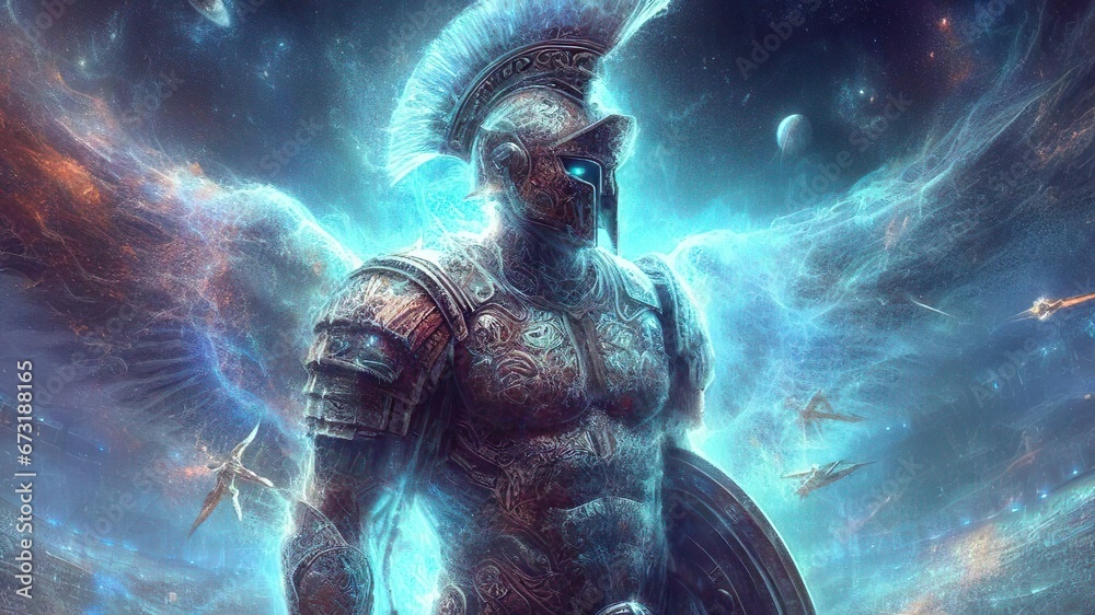 Wall mural ethereal arena conquests