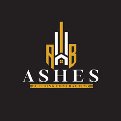 construction logo design for business companies.