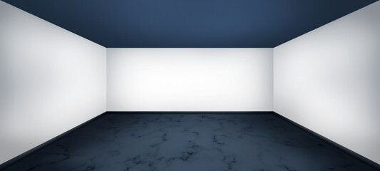 Empty room with wall