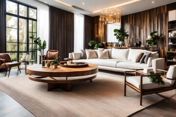 Fototapeta premium modern living room