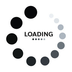 loading bar for download information from internet