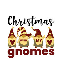 Christmas Gnome Svg Bundle, Christmas Gnome Bundle, Gnome Christmas Svg, Christmas Gnomes Svg, Gnome Bundle,