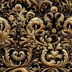 Intricate Ornament Scrollwork Pattern