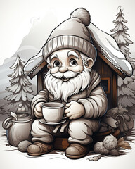 Tea Time in the Enchanted Forest: A Gnome's Tale