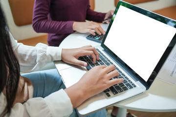 Business People brainstorming Meeting Design Ideas to share idea professional investor start up project business brainstorming planning in office