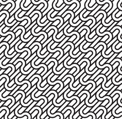 Abstract wavy geometric vector background