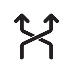 Shuffle Arrows Icon